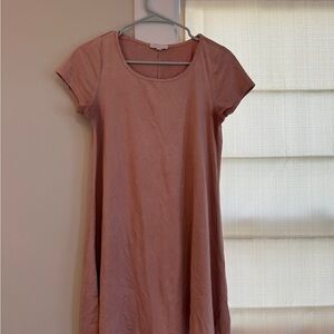 Socialite Blush Pink Mini Dress